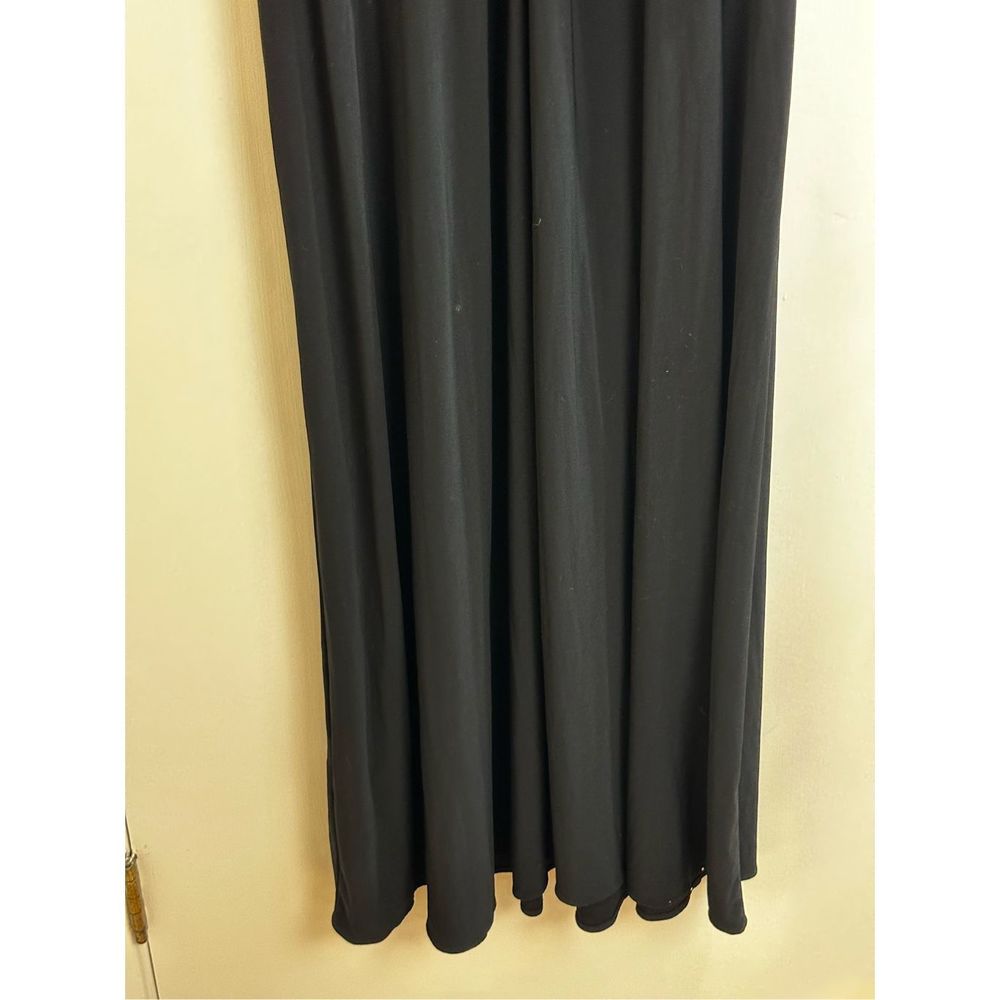 R & M Richards 16W black and copper evening dress - Picture 4 of 9